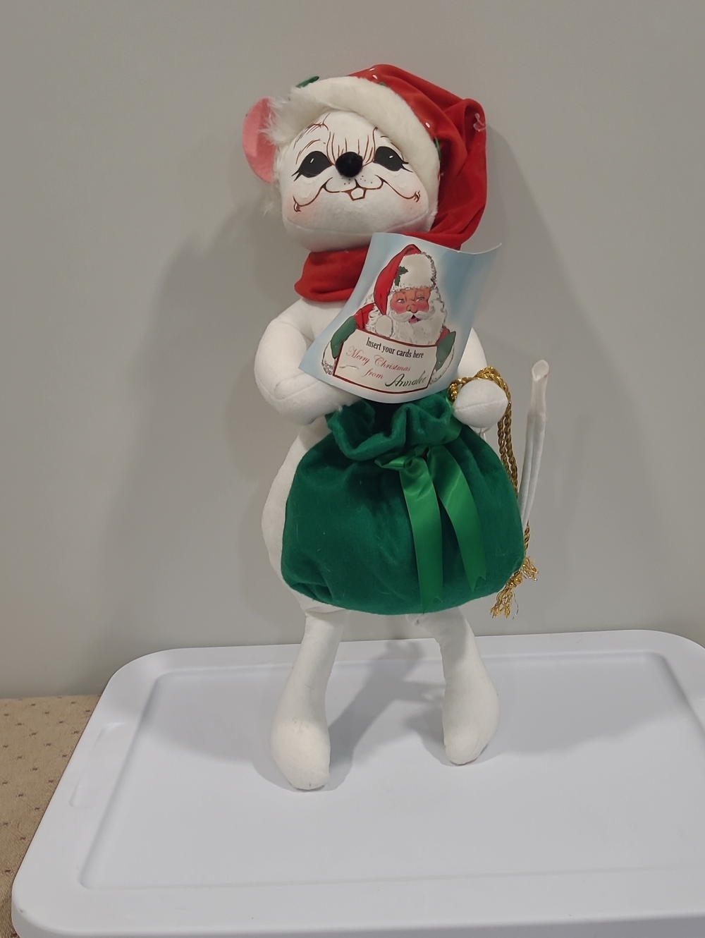 18 Inch Annalee Christmas Mouse